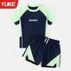 Trajes de Baño para Niños Niños 2025 Nuevo Traje de Baño Dividido Niños Medianos y Grandes Adolescentes Traje de Baño Profesional para Entrenamiento