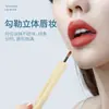 Pincel de Labios Arena Pincel para Labial Portátil Retráctil Pequeño Profesional Mini Especial para Maquilladores Pincel Difuminador Corrector para Mujeres