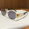 2026 Gafas de Sol Metálicas Punk Nuevas Belleza Cabeza Europeas y Americanas Personalizadas Varillas Huecas Gafas de Sol de Moda Gafas para Fotos