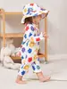 Trajes de Banho Infantis para Meninos e Meninas de 1 a 8 Anos, Proteção Solar de Manga Longa Secagem Rápida de Duas Velocidades Maiôs Peça Única para Bebês e Crianças Pequenas