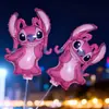Clip grande globo varilla de arrastre de aluminio de mano Sanrio lindo caricatura juguetes para niños puesto del mercado nocturno venta al por mayor