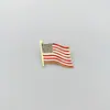 Broche Bandeira Americana Dia da Independência Mais Vendido Transfronteiriço Estrela de Cinco Pontas Óleo Pingando Liga Criativa Broche de Gola Amor Decoração