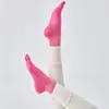 Meias de Yoga Pilates Meia-Calça Cruzada Antiderrapante Profissional Feminina de Cinco Dedos Meias para Piso de Fitness Interno Venda por Atacado