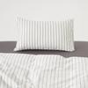 Lujo Ligero y Alta Gama Fundas de Almohada de Algodón Satén de 60 Hilos Algodón de Fibra Larga 48X74Cm Par de Fundas de Almohada de Algodón Puro para el Hogar