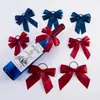 Fita de Cetim Impressão Personalizada Embalagem Caixa de Presente de Frutas Flores Panificação Estampagem a Quente Fita de Cetim Laços DIY Atacado