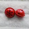 Campana de estrella de cinco puntas para galvanoplastia de metal transfronteriza decoración navideña colgante diy pintura navideña campana de copo de nieve de tres estrellas