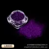 Polvo Brillante Serie Láser Botella de 3g 28 Colores Alto Brillo Láser Tatuajes Autoadhesivos DIY Arte de Uñas Maquillaje Botella Decorativa Brillante