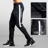 Calça Esportiva Masculina Futebol Treinamento Profissional Corrida Fitness Calça Longa Primavera e Outono Secagem Rápida Esportes Estudantes Coleta de Perna Atletismo