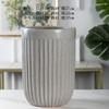 Jingdezhen Macetas de Cerámica Extra Grandes en Blanco y Negro Simples para Balcón Interior Piso Plantación Árbol del Dinero Planta Verde Plantas en Maceta