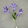 Buquê de Lírios Artificiais para Decoração de Casamento, Decoração de Estúdio Fotográfico, Decoração de Casa, Adereços de Fotografia, Flores Artificiais, Arranjo Floral de Tecido de Seda