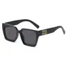 Gafas de sol cuadradas grandes con protección solar, nuevo estilo europeo y americano para mujer, montura gruesa, gafas de sol de moda transfronterizas, gafas de sol personalizadas