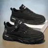 Otoño 2026 Nuevas Botas de Trabajo Transpirables para Hombre de Moda Versátiles Botas Martin para Hombre Zapatos Blancos Casuales para Exteriores