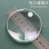 Lente de Vidro Óptica Física / Lente Biconvexa Biconcava 3cm4cm5cm10cm Telescópio Kepleriano Galileano