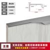 Manijas de Puerta de Gabinete Invisibles Forradas Borde Dorado de Lujo Ligero Modernas Simples para Gabinete Armario Manijas Negras Personalizables
