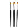 Conjunto de ferramentas para pincel de nail art, cabeça quadrada, grande, cabeça plana, fototerapia, gel, caneta de pintura, pincel de óleo, pincel de unha
