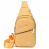 Bolso de Pecho de Comercio Exterior para Mujer 2022 Nuevo Estilo Coreano Bolso Cruzado Bolso de Pecho Deportivo para Niñas Oxford Calle Simple Bolso de Pecho