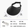 Sombrero de Sol Integrado sin Costuras para Mujer, Sombrero de Sol Transpirable Anti-UV, Ala Ancha de Verano, Parte Superior Abierta, Sombrero de Sol Plegable