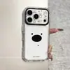 Adequado para Apple 18 Pro Max, apresentando um design fofo de desenho animado, novo modelo de iPhone 17 Pro Max e um design de West Highland White Terrier com nariz grande para maior proteção contra quedas