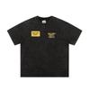 22SS Marca de moda transfronteriza estadounidense GALLERY DEPT Camiseta de manga corta con letras vintage lavadas Camiseta de manga corta de calle principal para hombres y mujeres