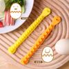 Herramientas de cocina, elegante cortador de huevos, cocina creativa, todo, dos huevos de encaje, dividir yema de huevo, pollo, ensalada, hacer