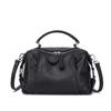 Bolso de Mano Tipo Boston de Alta Venta en Comercio Exterior para Mujer 2026 Nuevo Moda Tendencia Cuero Genuino Bolso Cruzado Bolso de Hombro para Mujer