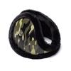Protetores de ouvido quentes para homens, protetores de ouvido de inverno, protetores de ouvido camuflados, além de proteção de ouvido acolchoada de veludo, bolsa de ouvido feminina para andar