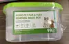 Caja Mágica para Mascotas Adsorbe Pelo de Gato Pelo de Perro Elimina Olores Caja Purificadora Artefacto de Eliminación de Pelo Totalmente Automático para el Hogar de Mascotas Caja Mágica