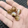 Ágata Profundamente Translúcido Lineal Dzi Cuentas de Ábaco Jade Cuentas Sueltas Hebilla de Jade Color Café Cuentas Espaciadoras Accesorios para Joyería Cuentas
