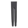 Leggings Talla Plus para Mujer, Medias Térmicas Forradas de Felpa para Otoño e Invierno, Adecuadas para Usar Afuera, con Diseño de Canalé y Talla Extra Grande