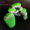 Tanque de acuario paisajismo/A33B 666B qingtunshan/artesanías de resina decoraciones de rocalla acuario