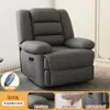 Sofá de Masaje Eléctrico Individual Multifuncional Espacio de Sala de Estar Sillón Reclinable Perezoso Mecedora Sillón Sofá para Dormir