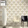 Papel Tapiz de Lujo Ligero Americano Moda Moderna Dorado Dormitorio Comedor Pared de Fondo de TV Pluma de Pavo Revestimiento de Pared
