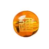 Accesorios Atractores de Fortuna Grabados con Estampado Dorado Cuentas Sueltas Accesorios para Juegos Culturales Citrino Sintético Cuentas Sueltas Grabadas Cuentas Redondas