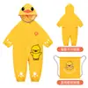 Compra Grupal de Jardín de Infancia recomienda Nuevo Impermeable Enterizo para Niños 2025 Conveniente para Ir al Baño Impermeable Espeso de Cuerpo Completo