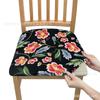 Funda de Cojín para Silla Transfronteriza 2023 Nueva Funda de Cojín para Silla Elástica Estampada Funda para Silla de Amazon