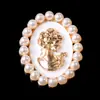 Acessórios Broche Pérola Palácio Retrô DIY Avatar Beleza Grampo Prato Flor Fivela Diamante Acessórios DIY Acessórios Liga