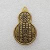 Colgante de Moneda de Cobre de Calabaza Material de Latón Artesanías # T250