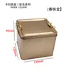 Caja Metálica Cuadrada con Cierre a Presión para Guardar Café, Dulces, Té, Caja Metálica con Cierre, Molde Metálico para Pastel de Piña con Pestillo
