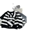 Chaqueta de Primavera y Otoño para Niños 2026 Oferta Especial Otoño Rayada Estilo Coreano Cárdigan Casual Atuendo de Otoño para Niños Ropa Exterior Elegante