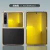 Adequado para Huawei Pura X Capa Dobrável para Celular em Couro com Padrão de Crocodilo Huawei Dobrável Caixa do Tesouro Capa de Couro Estoque Atacado