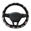 Funda de volante de coche incrustada con diamantes de moda, almohadilla para caja de reposabrazos, funda de palanca de cambios, conjunto de fundas de palanca de cambios, productos transfronterizos