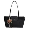 Bolso de Gran Capacidad Retro de Gamuza Mate Transfronterizo para Mujer 2026 Nuevo Diseño de Moda para el Trabajo y el Trayecto Bolso de Hombro Tote