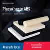 Fornecimento direto da fábrica novo material ABS placa / barra antiestática retardante de chama plástico transparente preto bege moldagem por injeção
