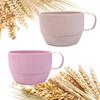 Taza de Leche Fresca Pequeña Creativa para el Hogar Taza de Café Nueva de Verano Plástico con Aroma a Trigo Venta Directa de Fábrica