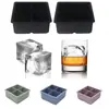 Bandeja de Hielo de Silicona de 4 Compartimentos, Fácil de Desmoldar, Congelación Rápida, Inodoro, Molde de 4 Compartimentos de Grado Alimenticio, Molde para Cubitos de Hielo, Molde de Hielo, Caja de Hielo