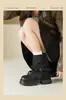 Botas Martin Melard Vintage de Solado Grosso para Mulheres 2026 Nova Coleção Outono Estilo Britânico Botas Plataforma que Aumentam a Altura Moda Botas para Calças
