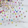 Accesorios de Cristal de Molino de Viento de 4 mm Planos de Fondo Forma Especial Pedrería Uñas Arte Joyería Popular Uñas Arte Portables Diamante Al Por Mayor