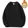 Sudadera Gris Copo de Nieve 400g Versátil Texturizada Cuello Redondo para Hombre, Sin Capucha, Manga Larga para Pareja, Corte Holgado, Algodón Chino, Casual