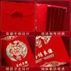 2026 Nuevos Estilos de Sobres Rojos para Boda, Diseño Creativo Personalizado para Boda con Estampado Dorado para Bloquear la Puerta