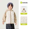 Chaqueta de Algodón para Niños Dudu para Otoño e Invierno, Abrigo de Algodón para Niños, Ropa Exterior para Niñas, Estilo Invierno, Ropa de Algodón para Bebés, Conjunto Espeso de Otoño, Nuevo